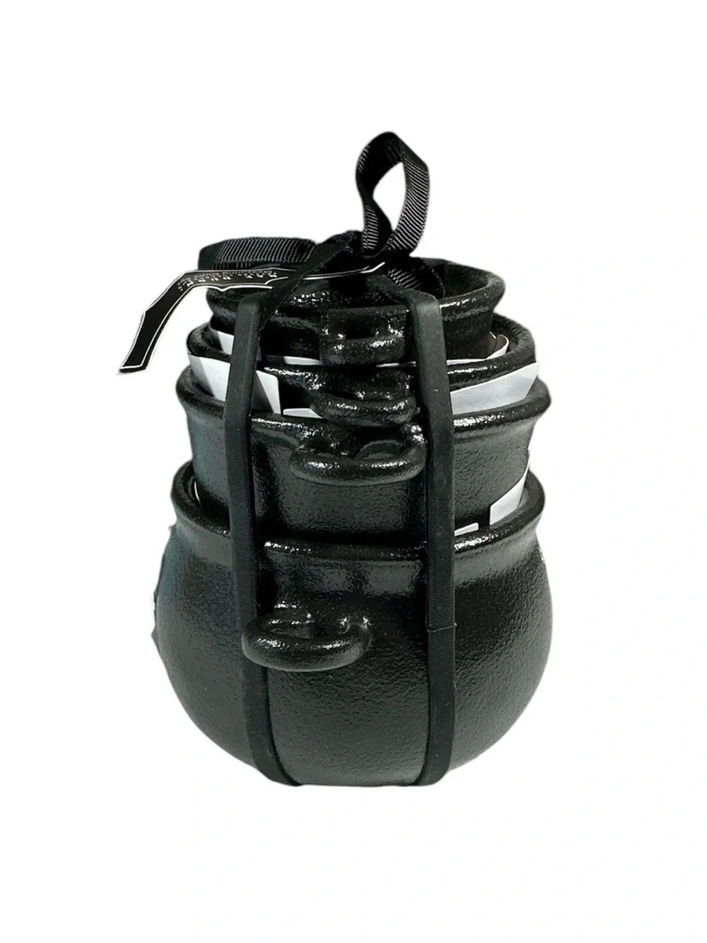 Rae Dunn Cauldron Measuring Cups Set